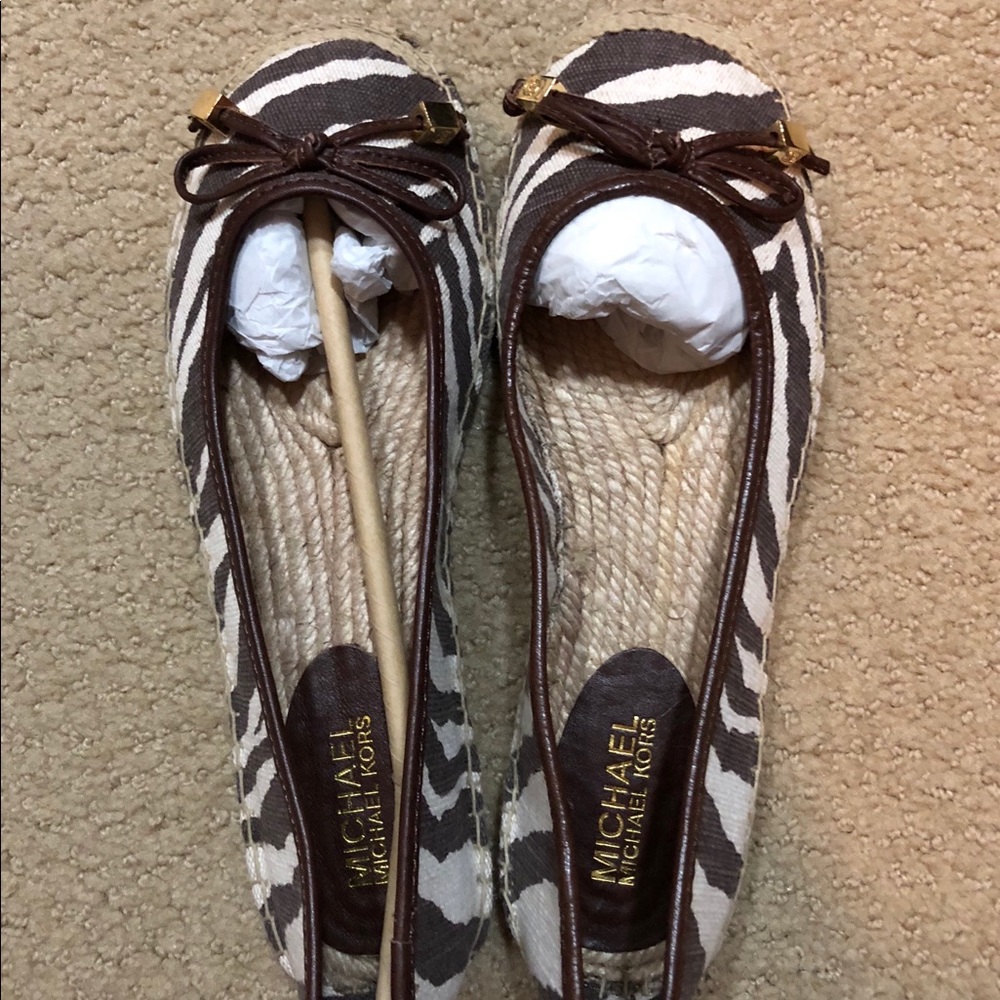 Brand new Michael Kors flats